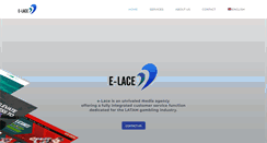 Desktop Screenshot of e-lace.com